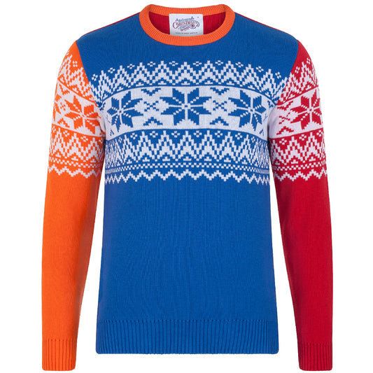 The FRANKEN NORDIC SURPRISE - The Nordic Fairisle Men's Eco Christmas Jumper